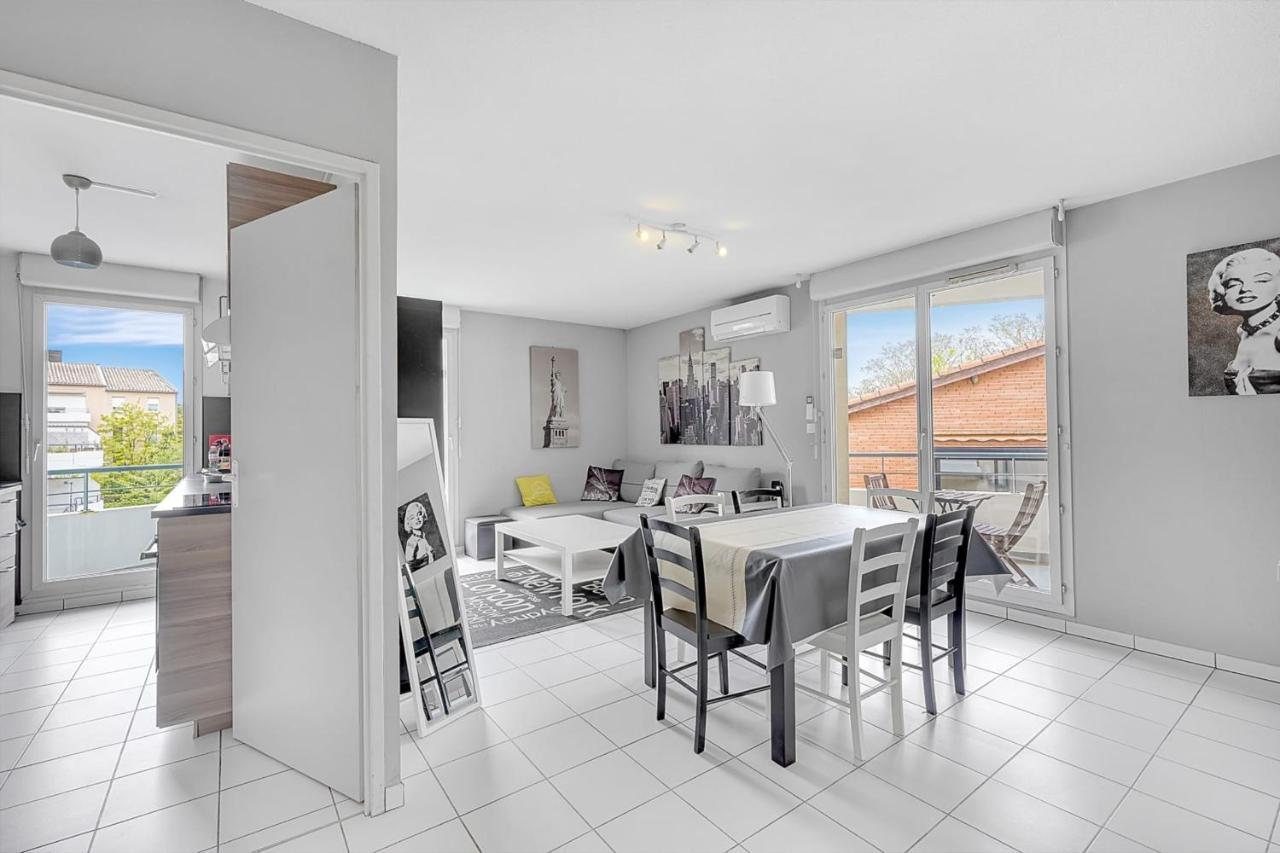 Sublime 64M With 2 Balconies For 6 In Toulouse Daire Dış mekan fotoğraf